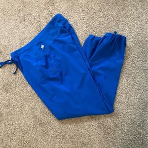 Infinity Royal blue scrub pants M